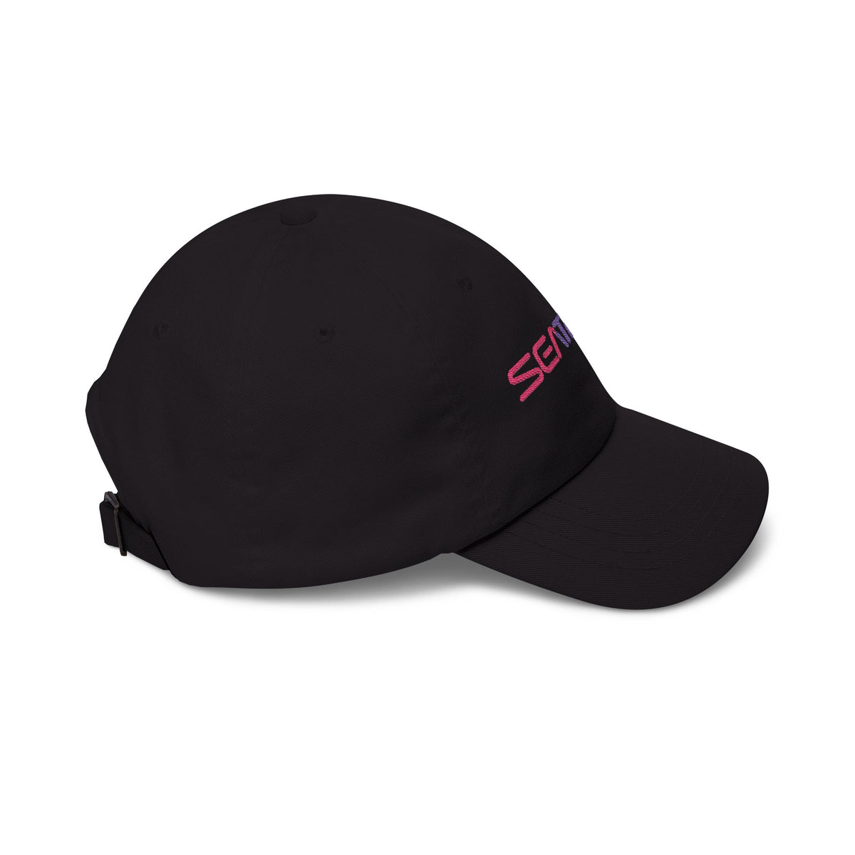 Retro Neon "SEATFLO" Logo Embroidered Hat
